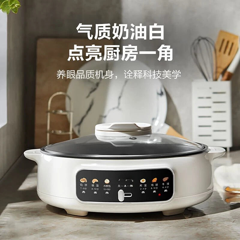 Supor electric cake pan household multi-functional non-stick hot pot enlarged deep baking pan high power pancake machine