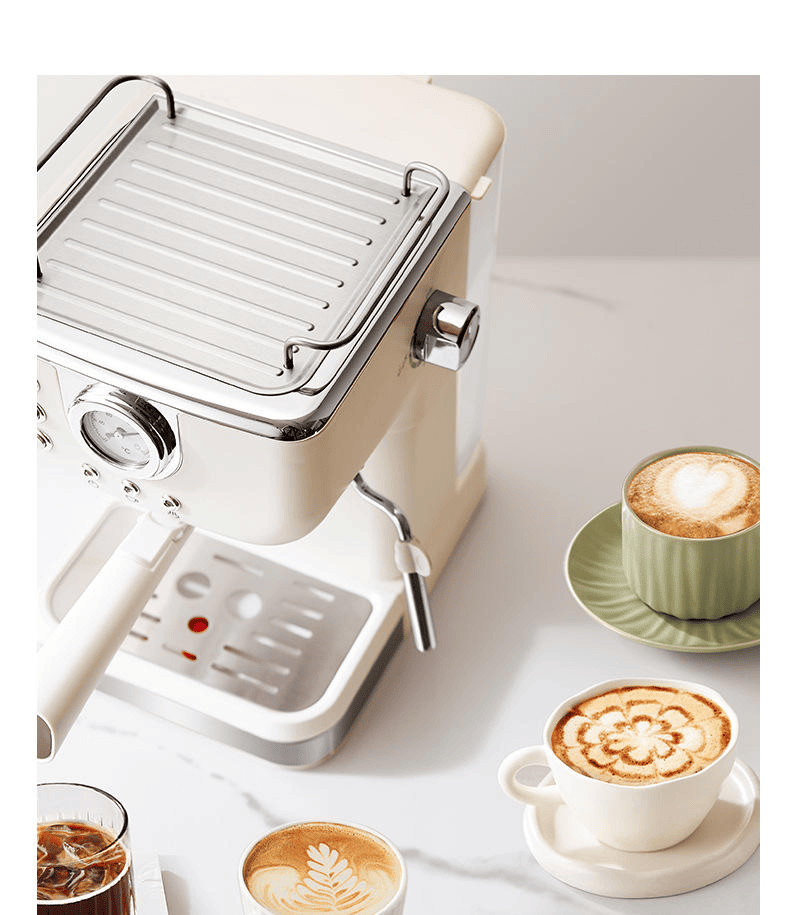 Ultimate 1350W Dual-Temperature Espresso Machine with 20 Bar Pressure & Programmable Functions