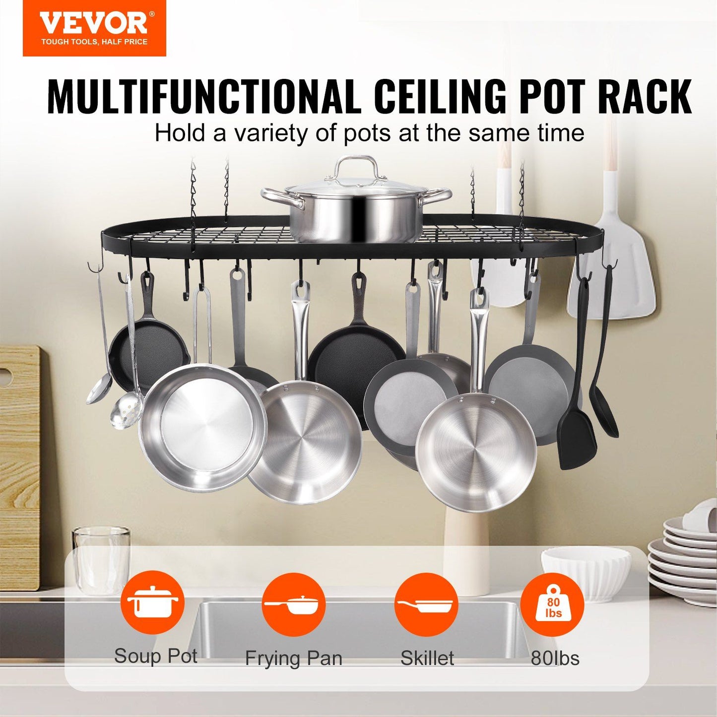 Universal Lid for Pots, Pans and Skillets & Frying Pan - Small Pan lids Fits 6.5", 7" and 8" Diameter Cookware - Tempered Glass with Heat Resistant Silicone Rim  $7.99-30.99