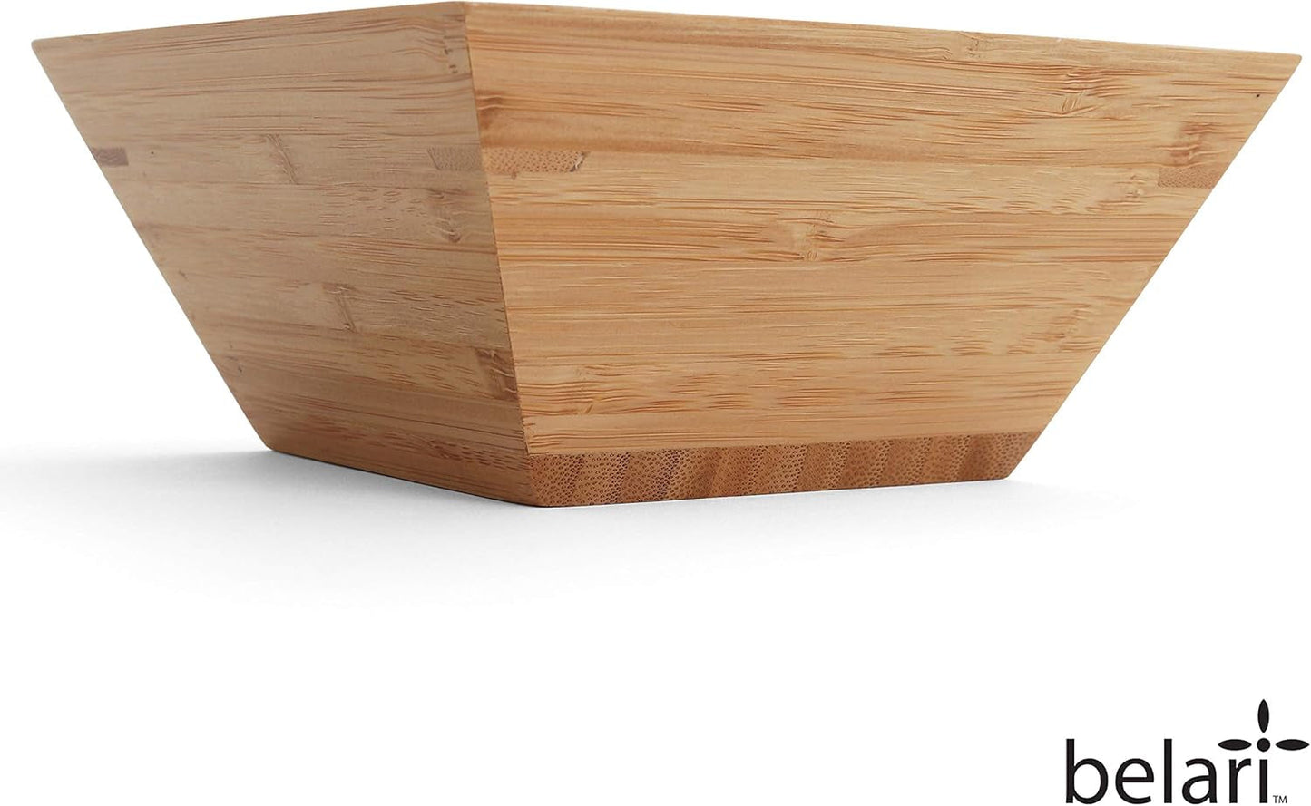 Eco-Friendly Bamboo Dinnerware Set - Reusable 6.25" Square Bowls (Pack of 8)