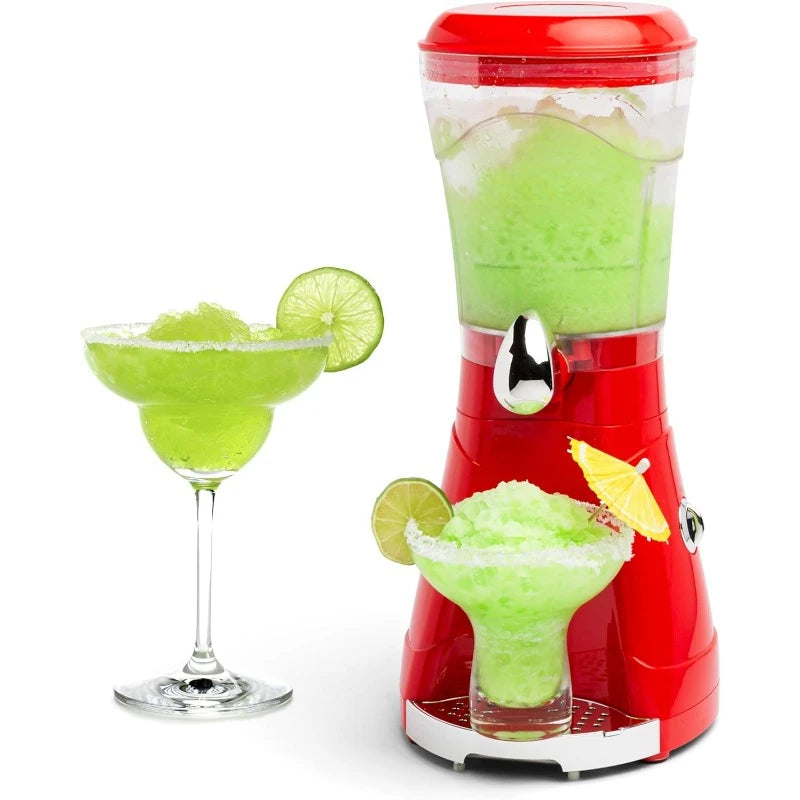 Margarita Machine - Blender for Smoothies, Margaritas, Daiquiris, and Slushies - Red - 64-Ounce
