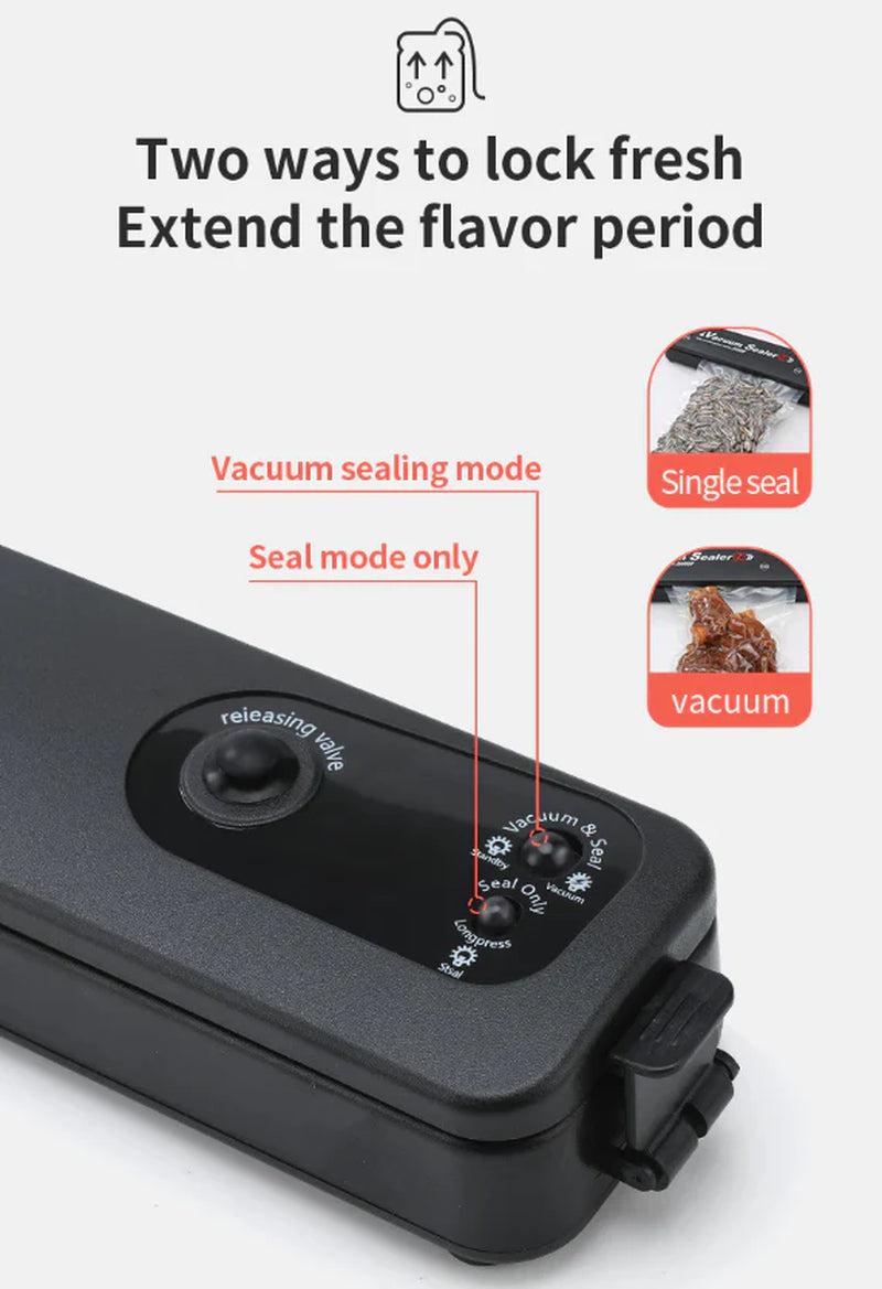 Level Up Your Food Storage Game with Our Automatic Vacuum Sealer and Seal Bags! 🍴✨