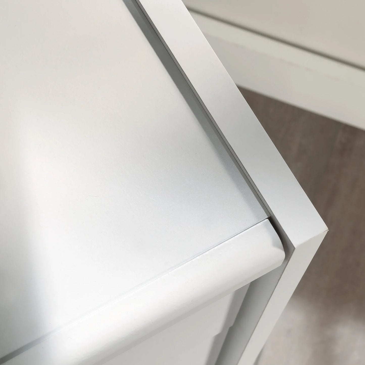 Sauder Kitchen Cart for Microwave in Soft White, Soft White Finish