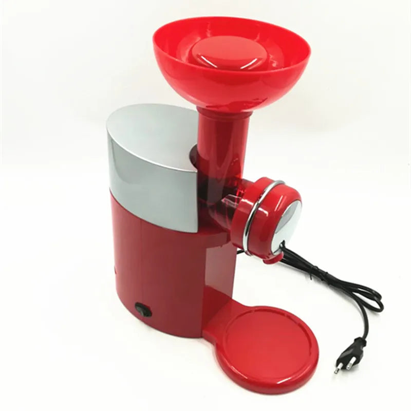 Automatic 220V High-Quality Frozen Fruit Dessert Machine - Available in 3 Colors for Ice Cream and Milkshake Making