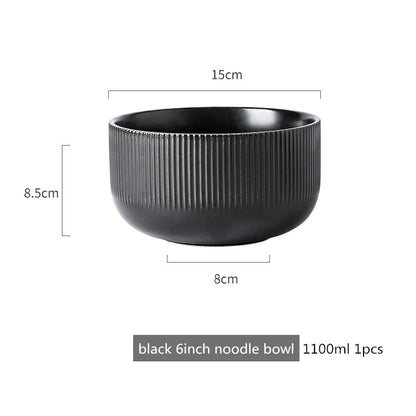 Nordic Ins Styel Ceramic Dinnerwar Matte Glazed Salad Dishes Soup Bowl Dinner Plates Serving Tray For Home Restaurant