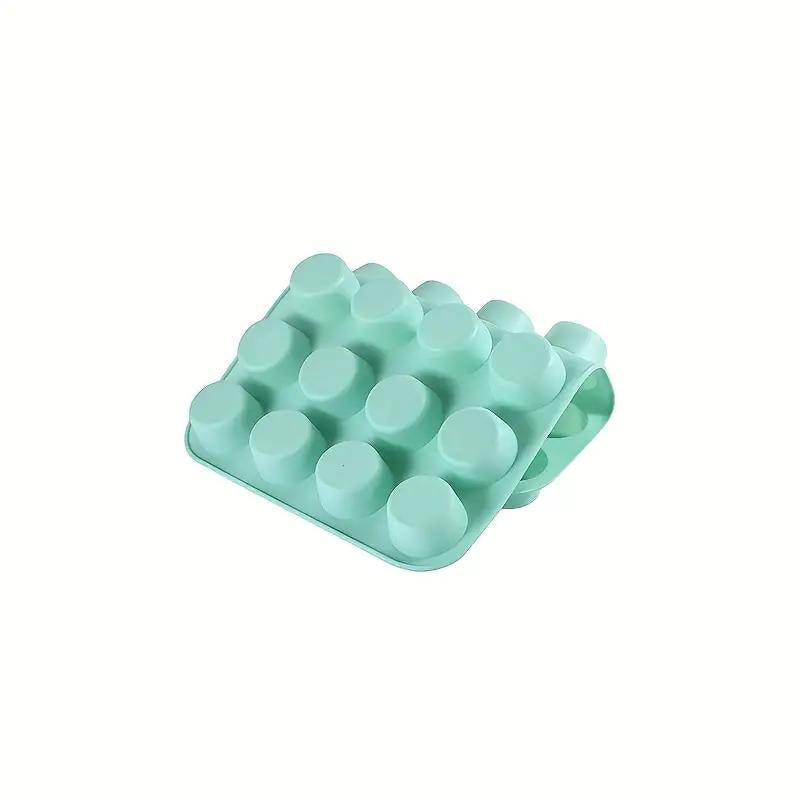 Summer 2024 Silicone Mini Muffin Pan, 2 Counts/Set 24-Cavity Mini Muffin Pan, Non-Stick Baking Cupcake Pan, Oven Accessories, Baking Tools, Kitchen Gadgets, Baking Supplies, Kitchen Accessories