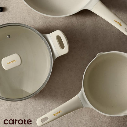 CAROTE 12-Piece Nonstick Cookware Set - Healthy, PFOS & PFOA Free for All Your Culinary Needs