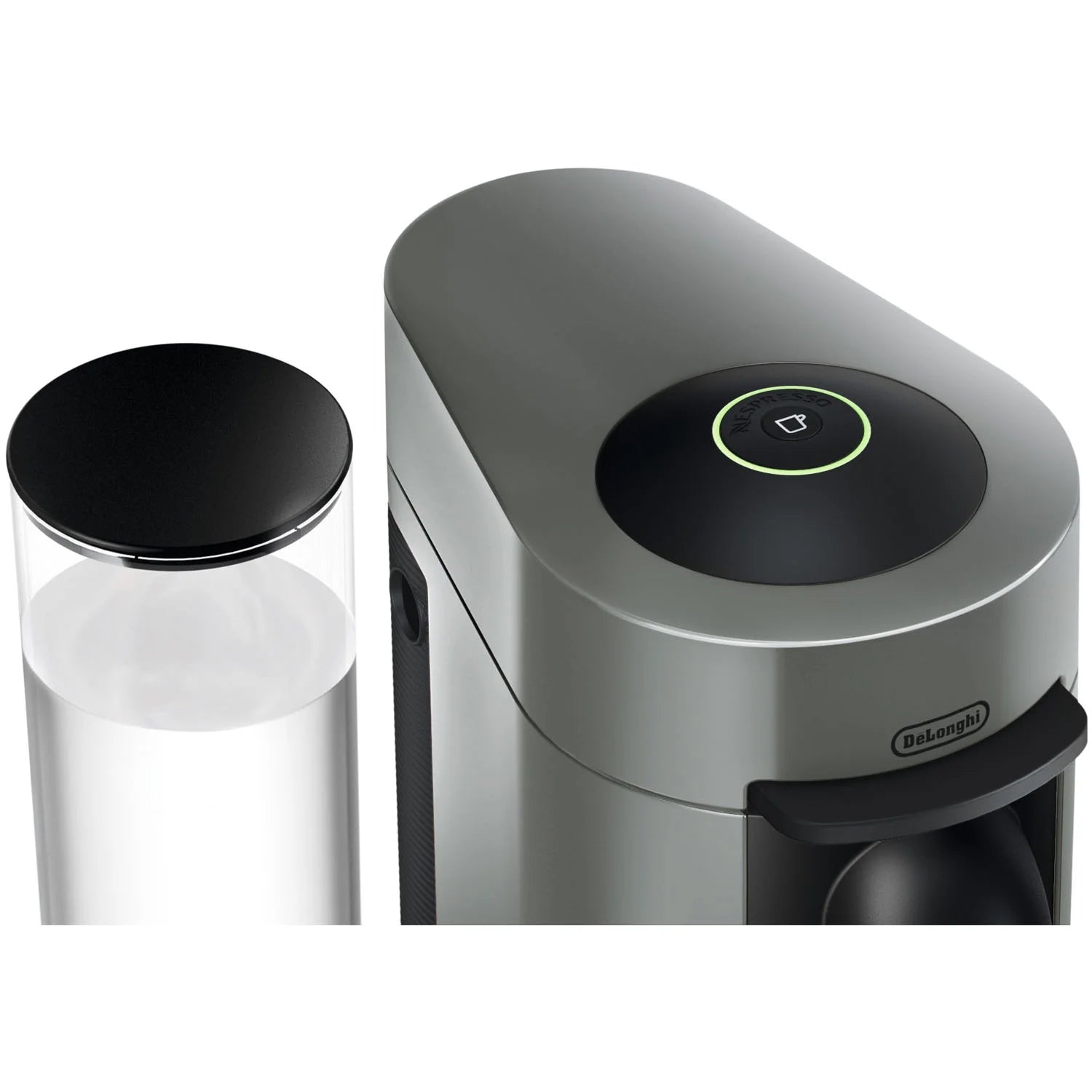Nespresso New Vertuo plus Coffee and Espresso Machine by De'Longhi, Gray, Single-Serve Brewers