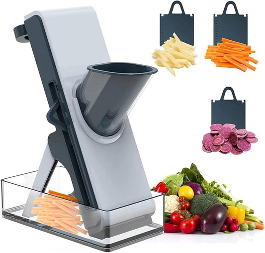 Vegetable Chopper, Multifunctional 13 in 1 Food Utensils Chopper, Kitchen Vegetable Slicer Dicer Cutter Chopper with Container Multi-Function （1 Pcs）