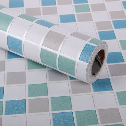 Self-adhensive Mosaic Stickers Bathroom Wall Stickers Decor Wallpaper Bathroom Kitchen