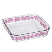 Spice By Tia Mowry 1.8 Quart Spicy Cloves Glass Square Baker