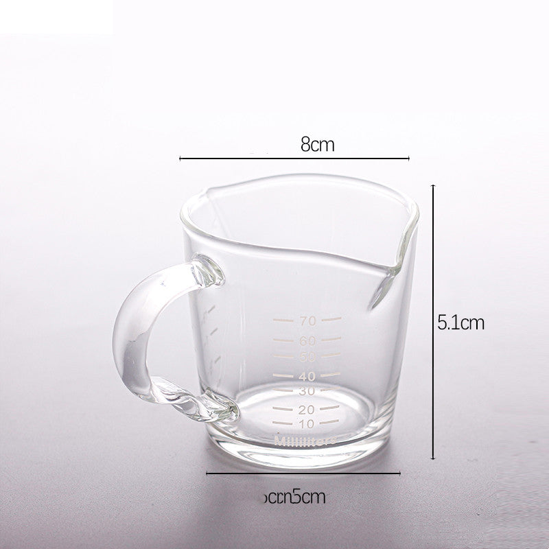 Color: 2Style - American Espresso Cup Ounce Cup Glass Ounce Cup Graduated Extraction Cup