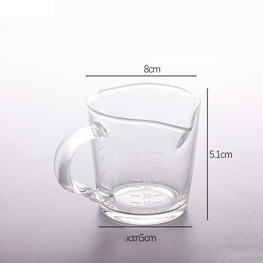 Color: 2Style - American Espresso Cup Ounce Cup Glass Ounce Cup Graduated Extraction Cup