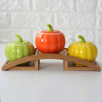 style: C - Creative Ceramic Flavoring Jar Set