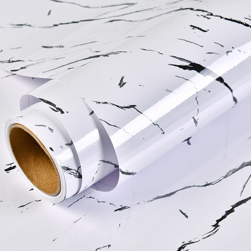 Color: A5, style: 60cm widex19 meters price - Wallpaper Vinyl-Film Room-Decor Furniture Renovation Self-Adhesive Marble Bathroom Kitchen