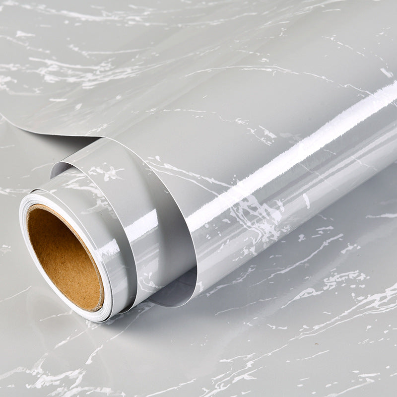 Color: A9, style: 60cm widex3 meters price - Wallpaper Vinyl-Film Room-Decor Furniture Renovation Self-Adhesive Marble Bathroom Kitchen