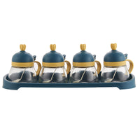 Color: Radish navy 4 - Seasoning Box Household Kitchen Supplies Cartoon