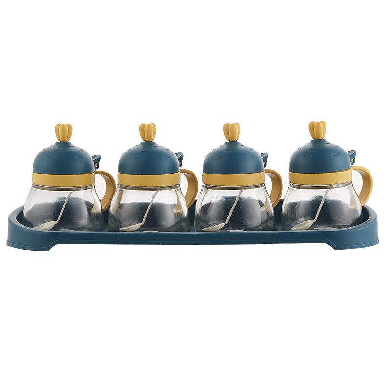 Color: Radish navy 4 - Seasoning Box Household Kitchen Supplies Cartoon