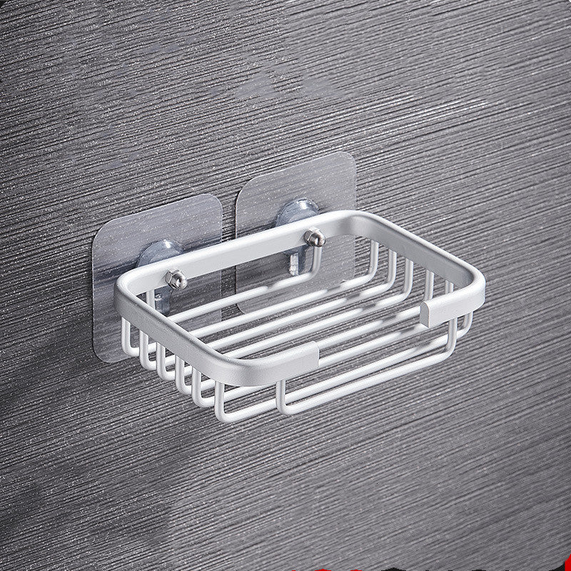 Size: Matte soap net - Shelf-Holder Storage-Rack Soap Shampoo Kitchen-Organizer Cosmetic Wall-Mounted Corner