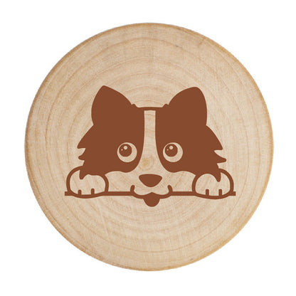 Factory Direct Sale Wooden Magnetic Refrigerator Magnet Personalized Refrigerator Message Magnetic Stickers About The Log Screwdriver To  The Bottle Custom