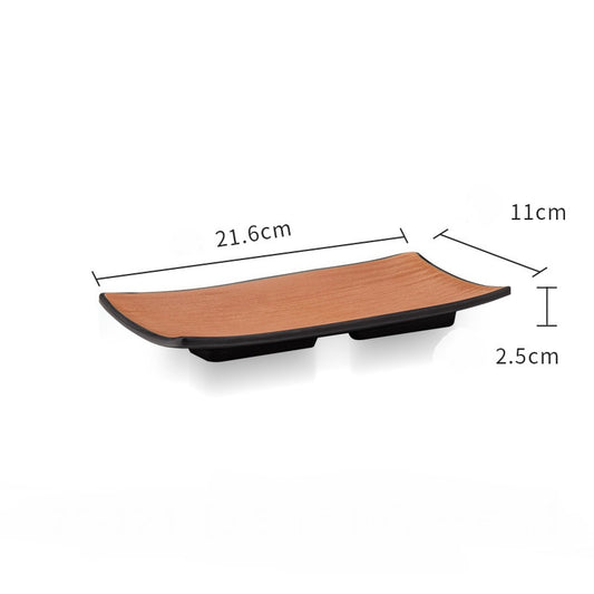 Color: 9style - Special Melamine Plastic Dish For Barbecue Shop