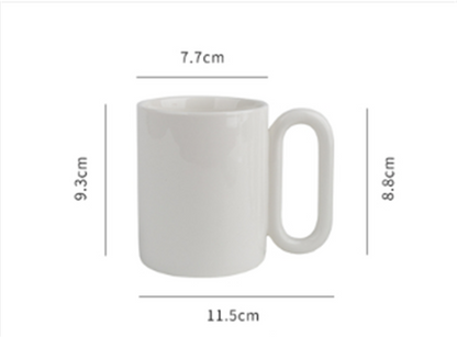 Creative Ring Handle Niche Yogurt Cup Simple Water Cup