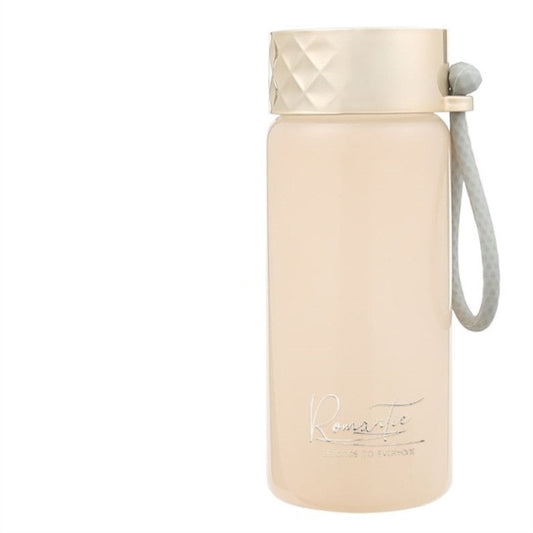 style: Golden 300ml - Water Cup Simple And  Forest Cute Glass Portable Ins Wind Cup Female Girl Creative Personality Trend