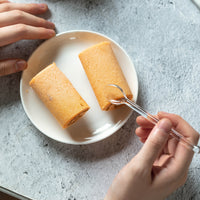 Color: Transparent - Household Simple Heat-Resistant Glass Spoon