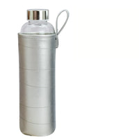 Color: Silver strap handle, capacity: 501600ml - Water Cup Large Capacity With Scale Portable Plastic Cup