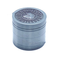 Color: Silver - Dog'S Head Cigarette Grinder Bulldog Cigarette Crusher Zinc Grinder Metal Cigarette Grinder