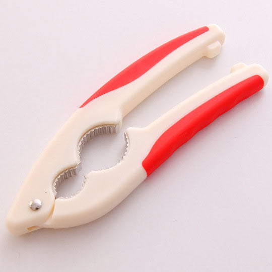 Simple Zinc Alloy Walnut Clip Opener