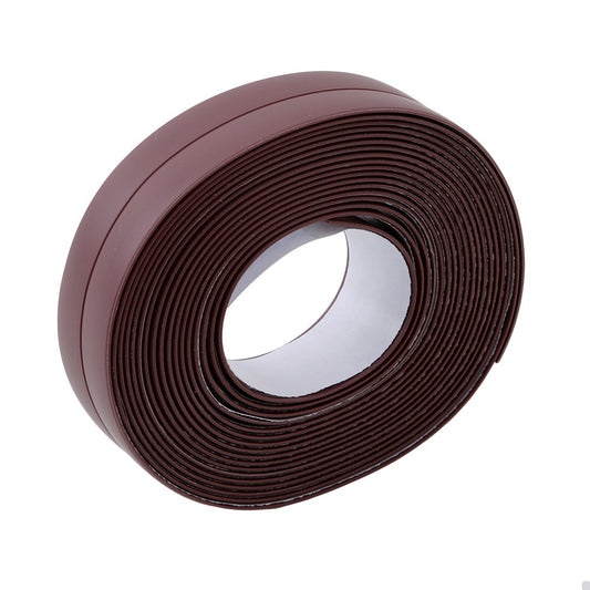 Color: Brown, Size: 38mm - Kitchen And Bathroom Tape, Cooktop Corner Line Stickers, Beautiful Seam Stickers