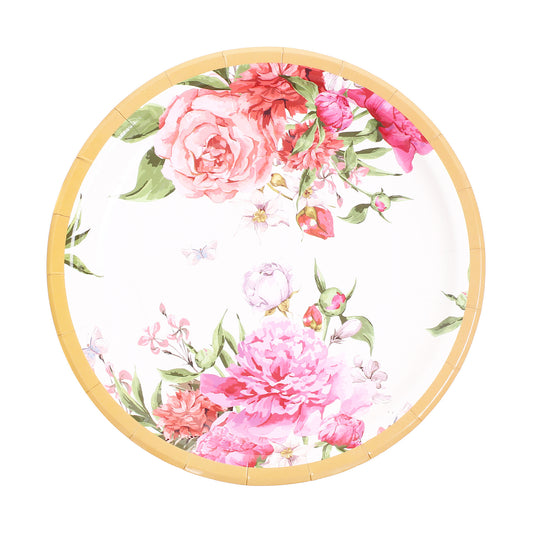 Color: 9inch disk 8PCS - Hawaiian Garden Party Set