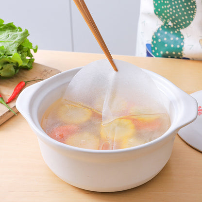 Soup For Kitchen Edible With Oil-absorbing Paper