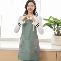 Color: Green - Wipe hand apron