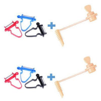 quantity: 2 packs, style: Type2 - Stainless Steel Kitchen Utensils Multifunctional Peeling Blade