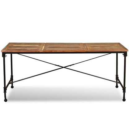 Dining Table Solid Reclaimed Wood 70.9