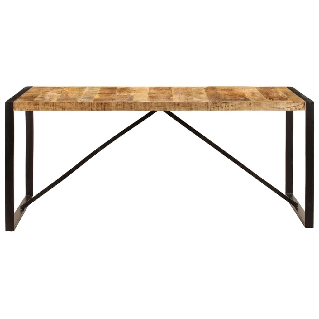 Dining Table 70.9"x35.4"x29.5" Solid Mango Wood