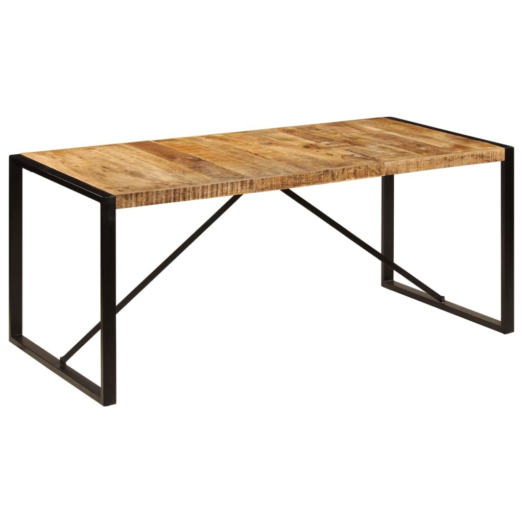 Dining Table 70.9"x35.4"x29.5" Solid Mango Wood