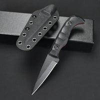 G10 Non-slip Handle Utility Knife With K-sheath
