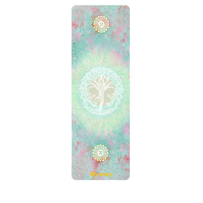 Natural rubber yoga mat professional fitness mat