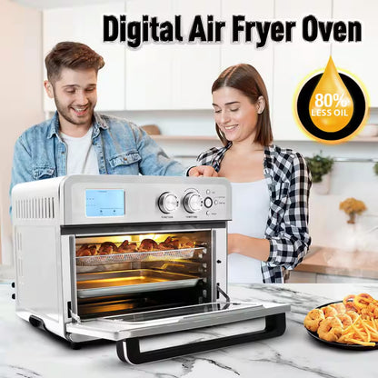 26 Qt. Stainless Steel Digital Air Fryer Oven