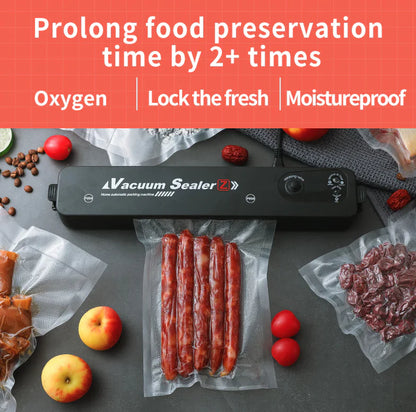 Level Up Your Food Storage Game with Our Automatic Vacuum Sealer and Seal Bags! 🍴✨