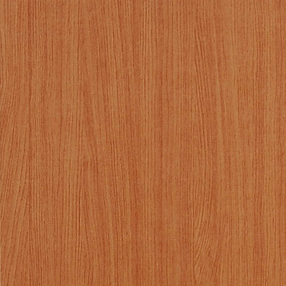 Hodedah Cherry Kitchen Cabinet with One Drawer and Microwave Space