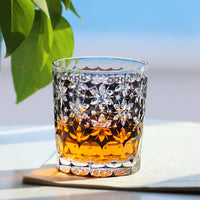 Japanese-style Edo Kiriko Whiskey Glass Made Of Crystal Glass