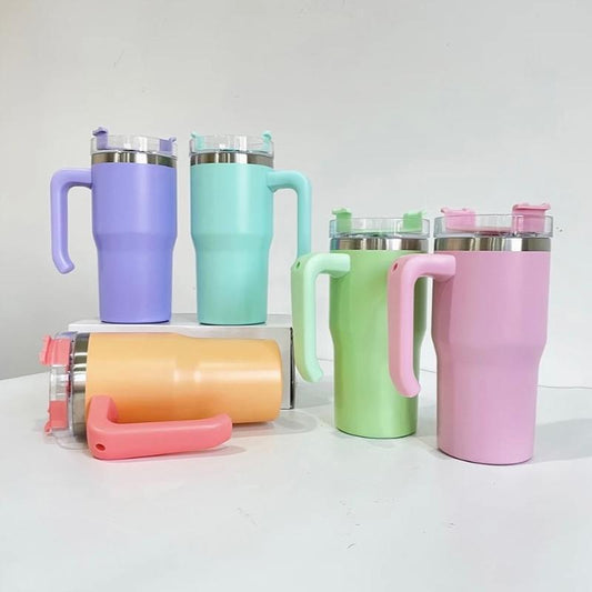 BLANK Kids 20 Oz Stainless Steel Tumbler with Handle 20Oz Cup