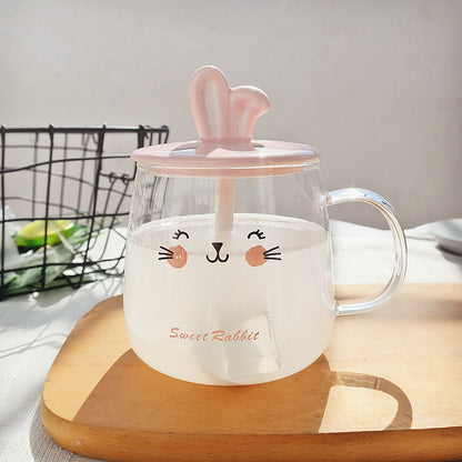 Rabbit ear rabbit cup