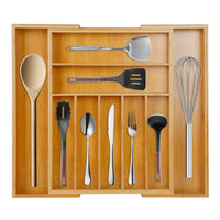 Bamboo Drawer Divider Kitchen