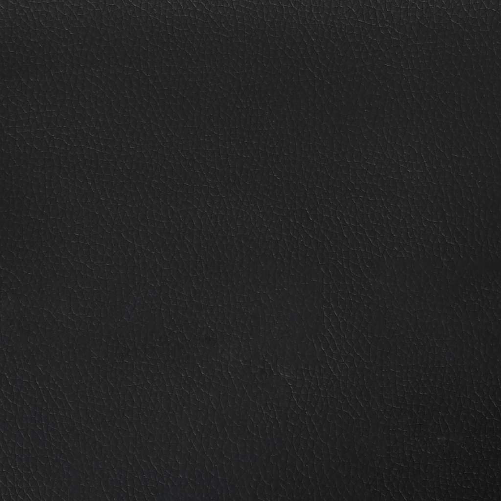 Dining Chairs 2 pcs Black Faux Leather