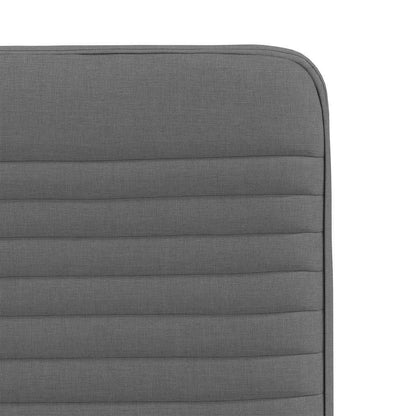 Dining Chairs 6 pcs Dark Gray Fabric